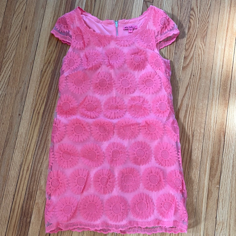 Betsey Johnson pink dress size 8